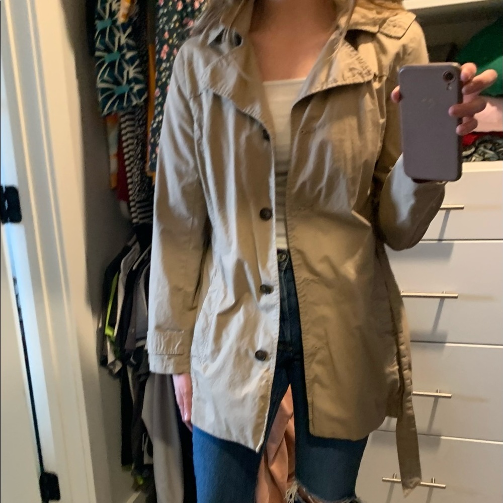 Khaki Gap jacket size small